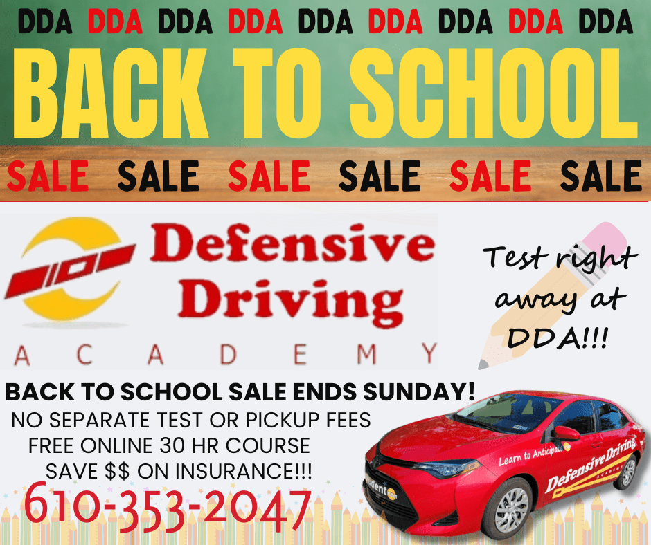 back to school sale